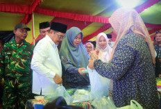 Pasar Bedug di Sungai Lilin Resmi Dibuka, Wabup Muba Ingatkan Para Pedagang untuk Jaga Kualitas Pangan