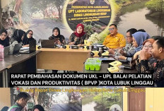 DLH Lubuk Linggau Bahas Dokumen UKL-UPL, Pembangunan BPVP Dipastikan Ramah Lingkungan