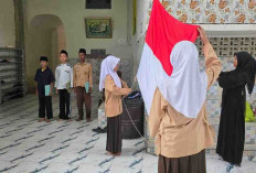Santri Ponpes Al-Hikmah 7 Ulu Palembang Bersiap Kibarkan Merah Putih, Ada Pesan Nasionalisme