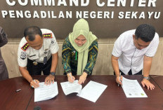 Dukung Transformasi Digital, Tiga Lembaga Vertikal di Muba Teken Perjanjian Kerja Sama