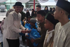 Momen Hangat Kodim 0405 Lahat: Berbagi Bahagia dan Buka Puasa Bersama Anak Panti