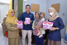 PTBA Salurkan 1.250 Box Susu untuk Dukung Penanganan Stunting di Lawang Kidul