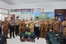 Waspada Cuaca Ekstrem! Sat Binmas Polres Lahat dan Lurah Pasar Lama Bahas Mitigasi Banjir