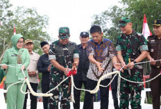 Warga Tak Perlu Putar Jauh Lagi, Jembatan Beton Garuda Resmi Diresmikan Danrem 044/Gapo dan Bupati OKU Timur