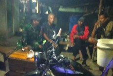 Sambangi 8 Petugas Ronda Malam: Serda Fadliansah Turun Langsung Berikan Wejangan dan Bekali Cara Bela Diri