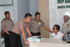 Usai Pimpin Apel Perdana, Kapolres Muba Tinjau Sarana dan Prasarana di Lingkungan Mapolres