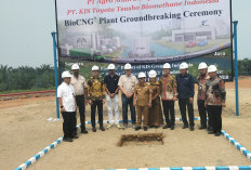 KTBI dan SIPEF Group Groundbreaking Pabrik BioCNG di Muratara, Serap 80 Ribu Ton Emisi