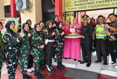 Bukan Mau Cari Masalah, Ini Alasan Rombongan Tentara Wanita Geruduk Markas Polsek Seberang Ulu II