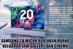 Gak Cuma Layar Besar, Samsung TV Micro RGB Berteknologi Vision AI Ini Siap Ubah Cara Keluarga Nonton di Rumah