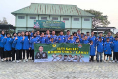 Siap Tempur di Kejurnas Piala Presiden 2026, Dandim Lahat Lepas 26 Atlet Karate Terbaik ke Kancah Nasional