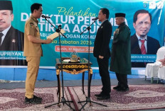 Bupati OKI H Muchendi Resmi Lantik Dr Masagus Hakim Jadi Direktur Perumda Tirta Agung