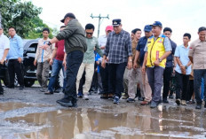 Jalan Negara Rusak Parah, BBPJN Sumsel Lakukan Penanganan Sementara Pakai Batu Agregat