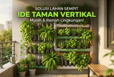 Lahan Sempit Bukan Halangan: 5 Cara Kreatif Bikin Taman Vertikal di Rumah Pakai Barang Bekas