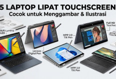 Nggak Perlu Mahal! 5 Laptop Convertible Touchscreen Terbaik untuk Menggambar dan Desain Grafis
