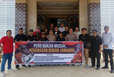 Aliansi Pers Muba Gelar Aksi Solidaritas, Dukung Penuh Polda Sumsel Usut Kekerasan Terhadap Wartawan