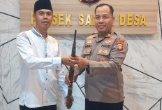 Sinergi Polisi dan Pemerintah Desa, Senpira Diserahkan ke Polsek Sanga Desa