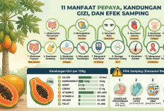 Rahasia Sehat: Cek Kandungan Gizi, Khasiat Luar Biasa Buah Pepaya, serta Aturan Konsumsinya