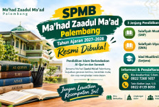 SPMB Ma’had Zaadul Ma’ad Palembang 2027-2028 Resmi Dibuka, 3 Jenjang Pendidikan Menanti!