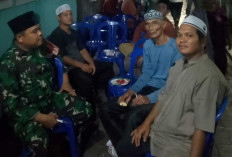 Momen Hangat Babinsa 36 Ilir Hadir di Tengah Kedukaan Warga, Bukti Kemanunggalan TNI