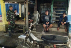 Warga Lahat Bisa Tidur Nyenyak! Babinsa Kikim Rela Sisir 2 Desa Sekaligus di Tengah Malam