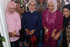 Wakapolda Sumsel dan Kapolres Lahat Resmikan Nutrition Center PowerFit di Aspol Bandar Agung