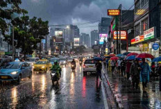 Prakiraan Cuaca Sumsel Hari Ini: Pagar Alam Hujan Petir, Musi Banyuasin dan Prabumulih Berawan