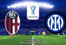 Prediksi Bologna vs Inter Milan Perebutan Tempat di Final Supercoppa Italiana