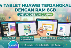 Desain Canva Makin Lancar! Ini 4 Tablet Huawei RAM 8GB Murah Terbaik untuk Kerja Kreatif