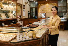 Harga Emas Pegadaian Hari Ini Kompak Turun!  Antam 1 gram Rp2,6 Juta, UBS Rp2,5 Juta