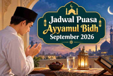 Umat Muslim Wajib Tahu! Ini Jadwal Puasa Ayyamul Bidh September 2026 dan Bacaan Niatnya
