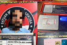 Sembunyikan Sabu di Kotak Rokok Kaleng, Pengangguran di Tanjung Enim Selatan Tak Berkutik Dikepung Polisi