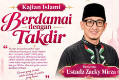 Safari Dakwah Ustadz Zacky Mirza di Palembang, Bahas Berdamai dengan Takdir! Tiket Cuma Rp100 Ribu