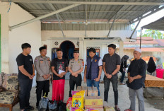 Kapolres Muratara Tunjukkan Empati, Beri Santunan kepada Keluarga Korban Tenggelam