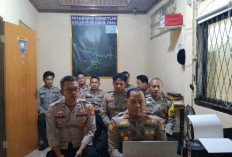 Kapolsek Sanga Desa Ikut Pengarahan Waka Polres Muba Terkait Agen Perlinsos