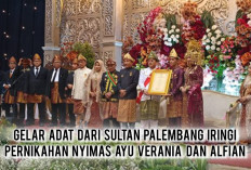 Sakral dan Elegan! Pernikahan Nyimas Ayu dan Alfian Diwarnai Gelar Adat dari Sultan Palembang SMB IV