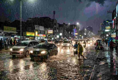 Prakiraan Cuaca Sumsel Hari Ini: Waspada! OKI dan Palembang Berpotensi Hujan Petir