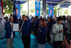 Panaskan Mesin Politik Hadapi Pemilu 2029, PAN Ogan Ilir Gelar Rakerda Sekaligus Lantik Ratusan Relawan