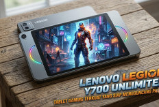 Gamer Siap-Siap Ngiler! Tablet Ringkas Lenovo Ini Gendong Baterai Raksasa 9.000 mAh dan Layar 165 Hz
