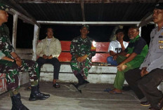 Bikin Nyali Penjahat Ciut! Sinergi TNI-Polri di Lahat Jaga Ketat Pemukiman Lewat Satkamling