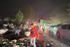 Diduga Korsleting Listrik, Kebakaran Besar di Ogan Ilir Hanguskan 9 Rumah Warga