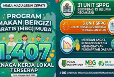 Muba Maju Lebih Cepat: Program MBG Berhasil Serap 1.407 Tenaga Kerja Lokal