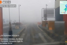 Kabut Pagi Ganggu Jarak Pandang, Tol Palindra Sempat Buka-Tutup