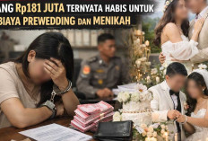 Ngaku Dirampok Padahal Fiktif, Uang Rp181 Juta Ternyata Habis untuk Biaya Prewedding dan Menikah