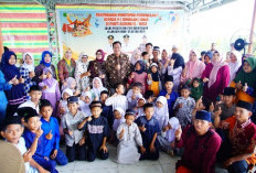 Bupati Muba Syukuran Hari Lahir ke-62 Tahun Bersama Anak Panti dan ABK