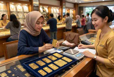 Harga Emas di Pegadaian Hari Ini Turun, Antam 1 Gram Rp2,756 Juta, Cek Galeri24 dan UBS