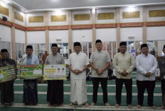 Bupati Enos Buka-bukaan Soal Tantangan Kemajuan Daerah di Masjid Agung Sabilul Muttaqin