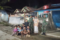 Sinergi Tanpa Batas! Babinsa Koramil Kikim dan Polsek Kompak Ronda Bareng Warga Demi Keamanan Desa