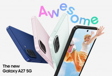 Samsung Galaxy A27 5G Hadir dengan Layar Imersif, Performa Kencang, dan Fitur AI Pintar