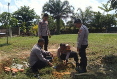 Bukan Pohon Biasa! Polda Sumsel Tanam 550 Bibit Durian Otong hingga Alpukat Raja Giri di Lokasi Ini