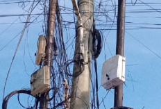 PLN Sekayu Tegas Soal Kabel Internet di Tiang Listrik: Pindahkan atau Ditertibkan